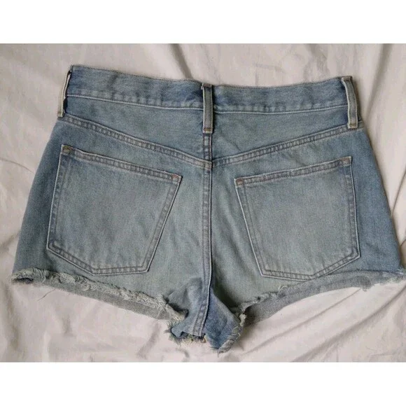 J. Crew Denim Relaxed Short Denim Casual Womens Size 27 - Picture 8 of 9
